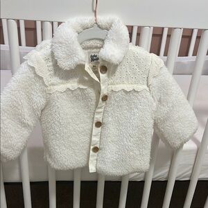 White Fleece Jacket